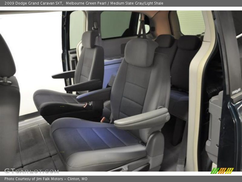 Melbourne Green Pearl / Medium Slate Gray/Light Shale 2009 Dodge Grand Caravan SXT