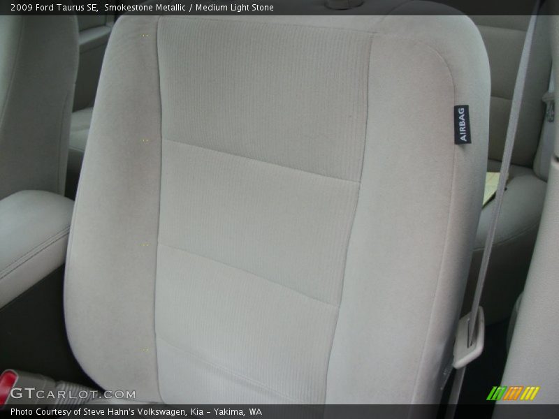 Smokestone Metallic / Medium Light Stone 2009 Ford Taurus SE