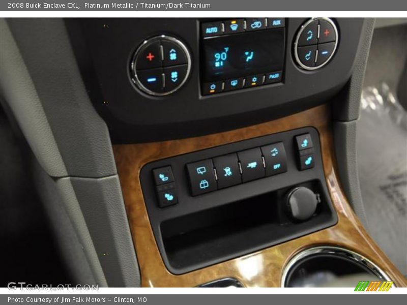 Platinum Metallic / Titanium/Dark Titanium 2008 Buick Enclave CXL