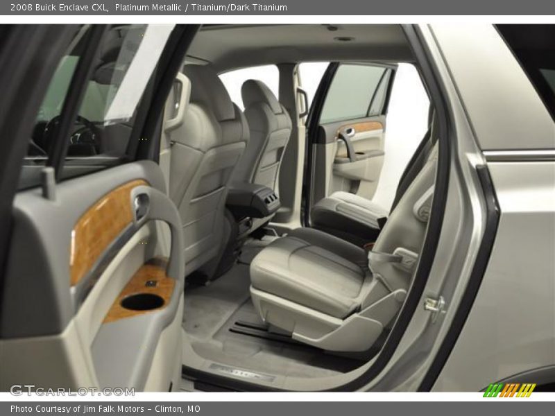Platinum Metallic / Titanium/Dark Titanium 2008 Buick Enclave CXL