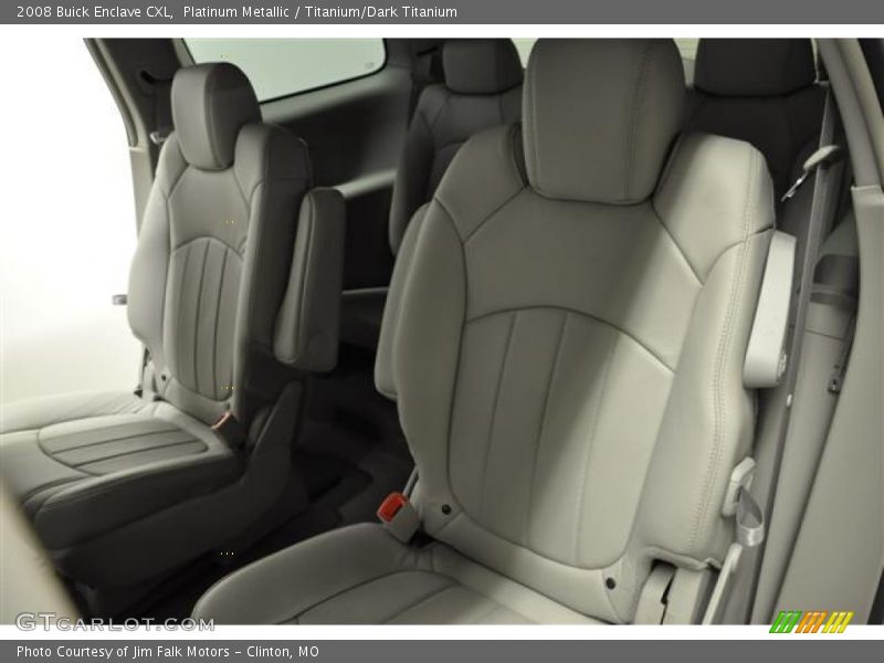 Platinum Metallic / Titanium/Dark Titanium 2008 Buick Enclave CXL