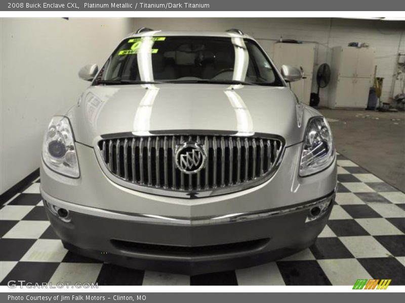 Platinum Metallic / Titanium/Dark Titanium 2008 Buick Enclave CXL