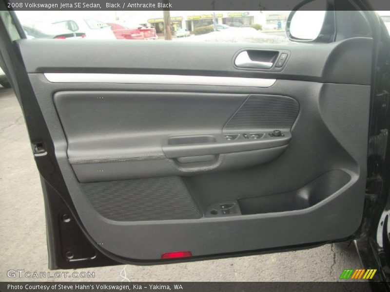 Black / Anthracite Black 2008 Volkswagen Jetta SE Sedan