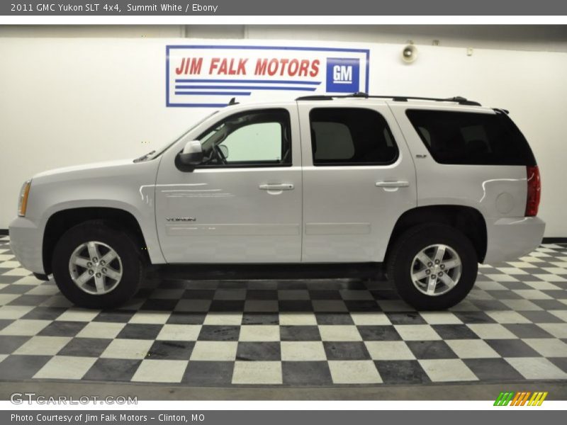 Summit White / Ebony 2011 GMC Yukon SLT 4x4