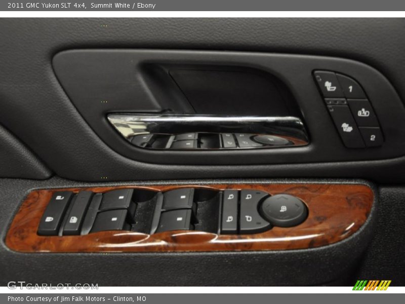 Summit White / Ebony 2011 GMC Yukon SLT 4x4