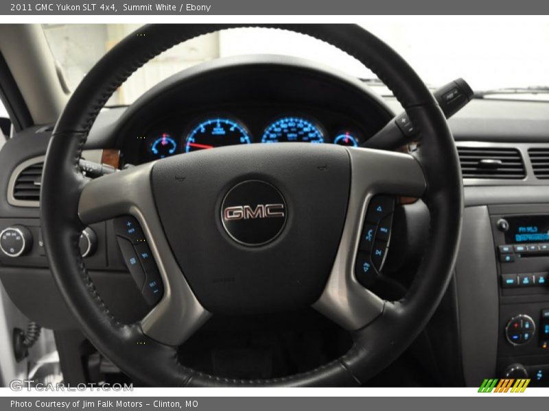 Summit White / Ebony 2011 GMC Yukon SLT 4x4