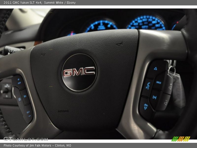 Summit White / Ebony 2011 GMC Yukon SLT 4x4