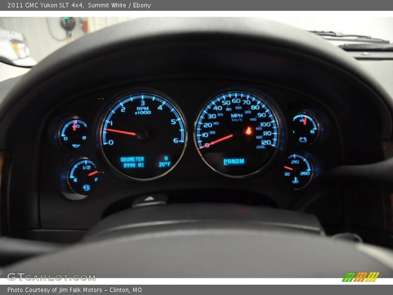 Summit White / Ebony 2011 GMC Yukon SLT 4x4
