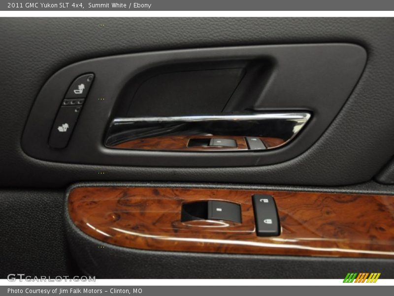 Summit White / Ebony 2011 GMC Yukon SLT 4x4