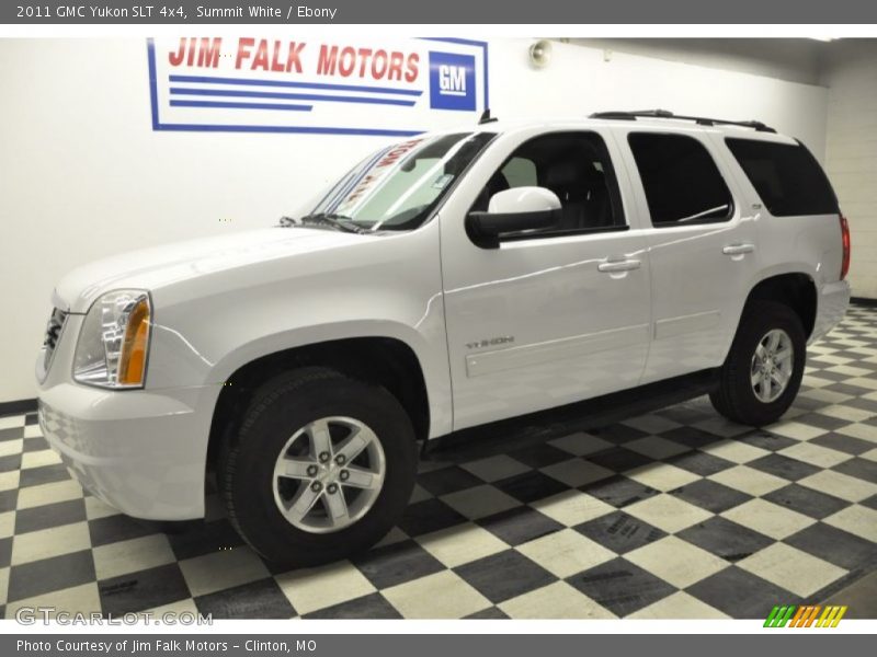 Summit White / Ebony 2011 GMC Yukon SLT 4x4