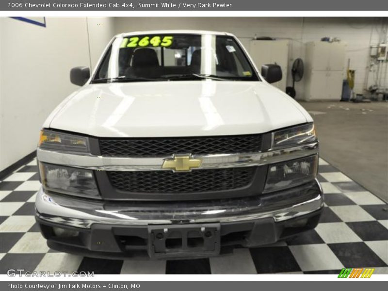 Summit White / Very Dark Pewter 2006 Chevrolet Colorado Extended Cab 4x4