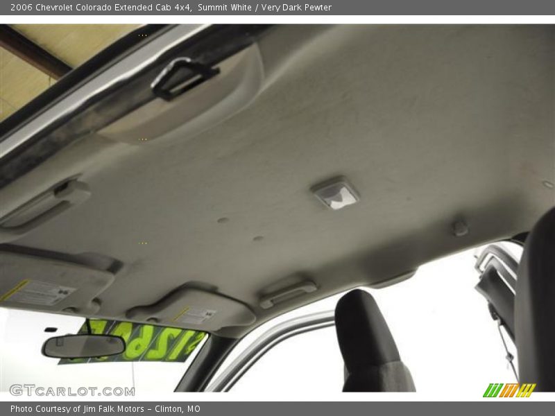 Summit White / Very Dark Pewter 2006 Chevrolet Colorado Extended Cab 4x4