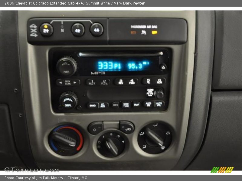 Summit White / Very Dark Pewter 2006 Chevrolet Colorado Extended Cab 4x4