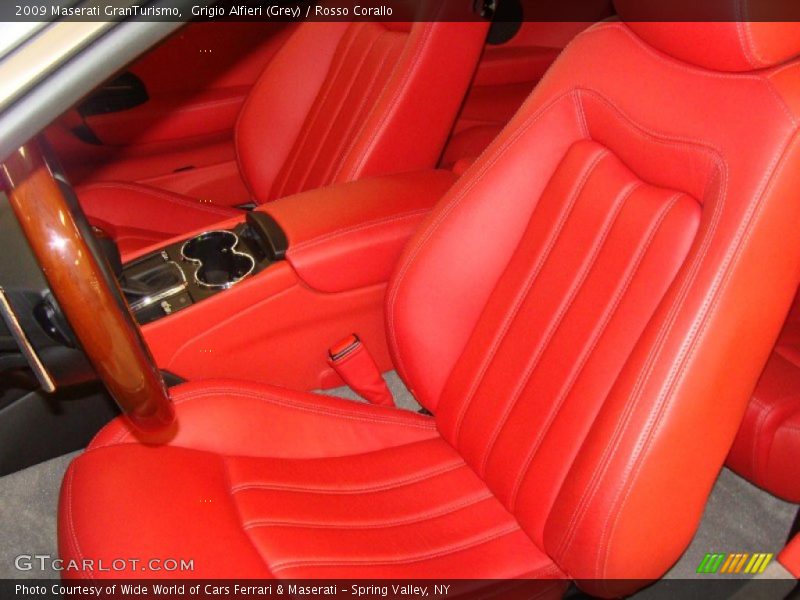 2009 GranTurismo  Rosso Corallo Interior
