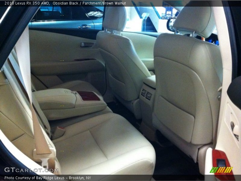 Obsidian Black / Parchment/Brown Walnut 2010 Lexus RX 350 AWD