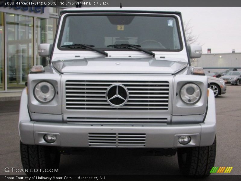 Iridium Silver Metallic / Black 2008 Mercedes-Benz G 500