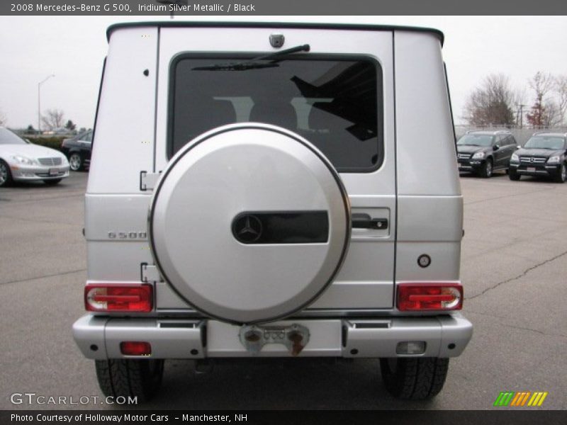 Iridium Silver Metallic / Black 2008 Mercedes-Benz G 500