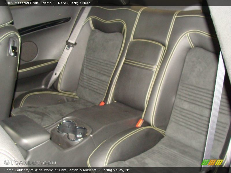 Rear Seat of 2009 GranTurismo S