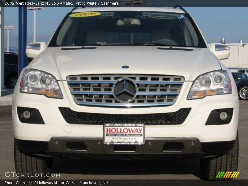 Arctic White / Cashmere 2009 Mercedes-Benz ML 350 4Matic