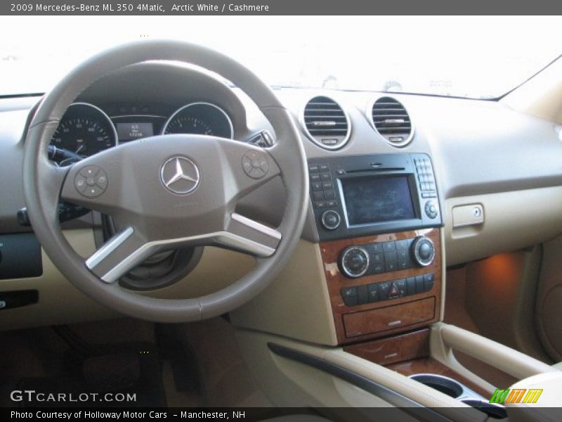 Arctic White / Cashmere 2009 Mercedes-Benz ML 350 4Matic