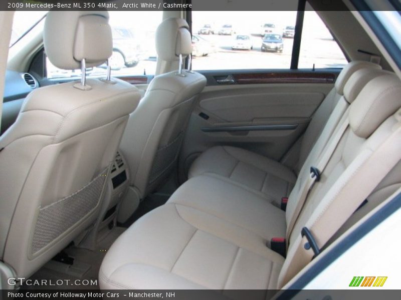 Arctic White / Cashmere 2009 Mercedes-Benz ML 350 4Matic