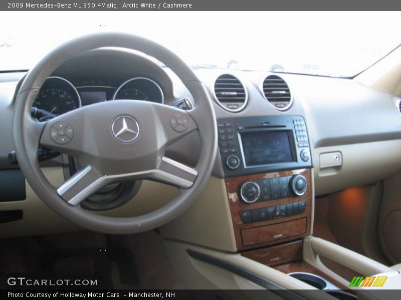 Arctic White / Cashmere 2009 Mercedes-Benz ML 350 4Matic