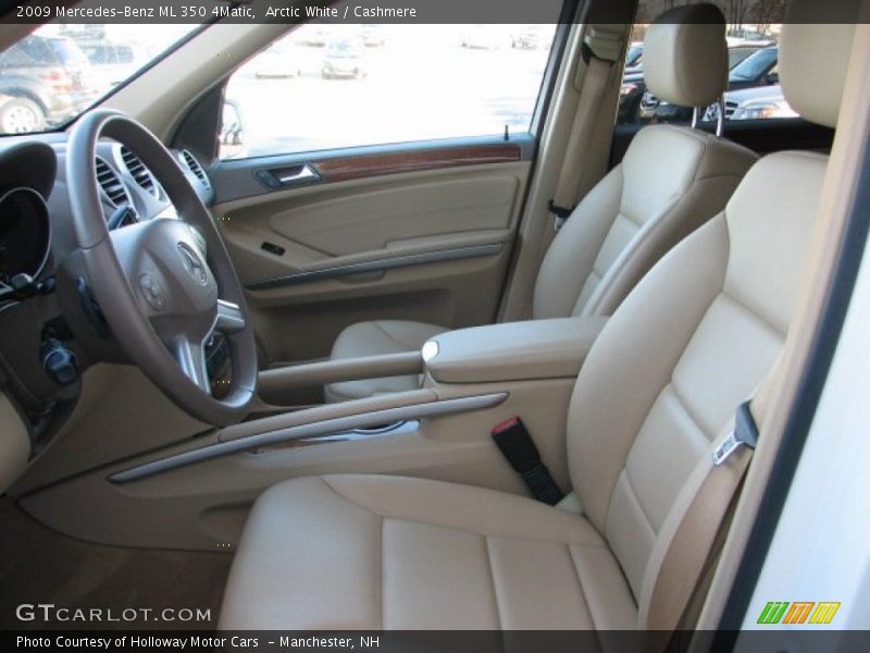 Arctic White / Cashmere 2009 Mercedes-Benz ML 350 4Matic