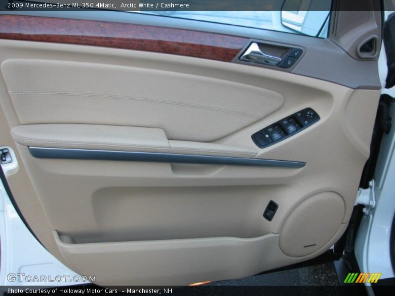 Arctic White / Cashmere 2009 Mercedes-Benz ML 350 4Matic