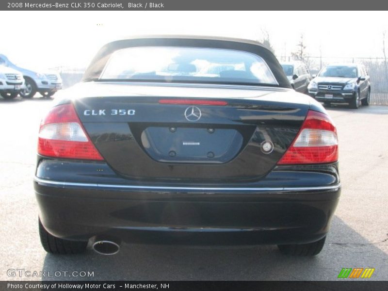Black / Black 2008 Mercedes-Benz CLK 350 Cabriolet