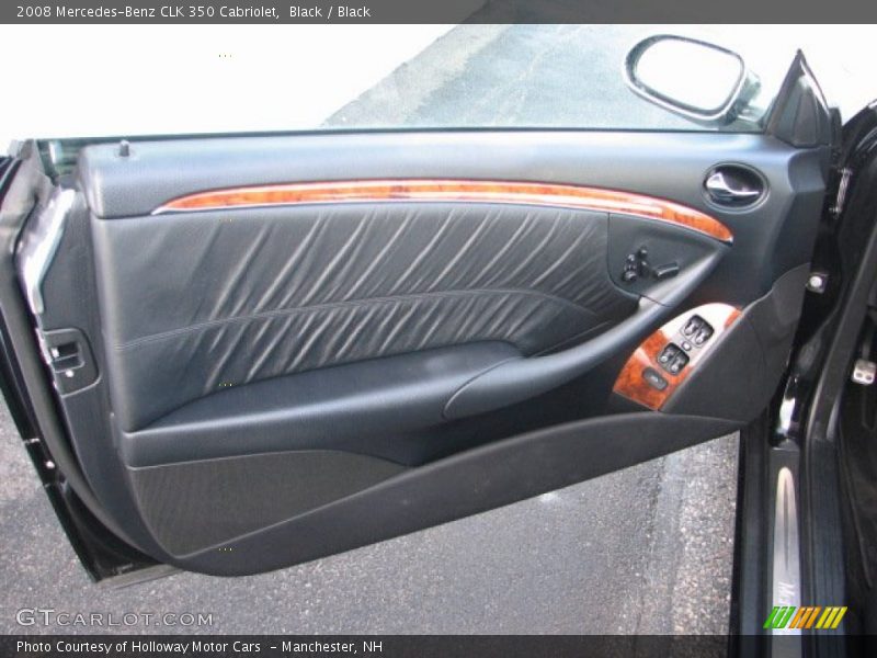 Black / Black 2008 Mercedes-Benz CLK 350 Cabriolet