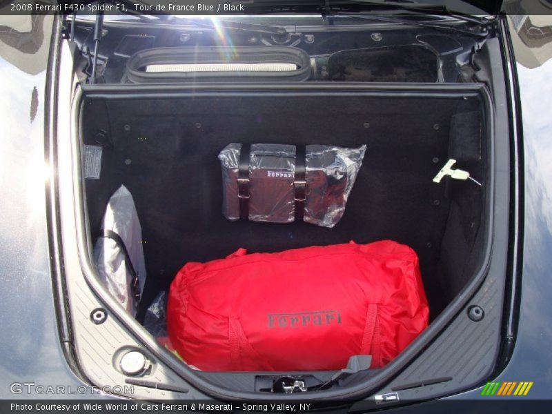  2008 F430 Spider F1 Trunk