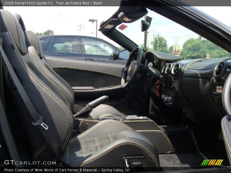 2008 F430 Spider F1 Black Interior