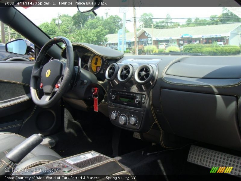 Dashboard of 2008 F430 Spider F1