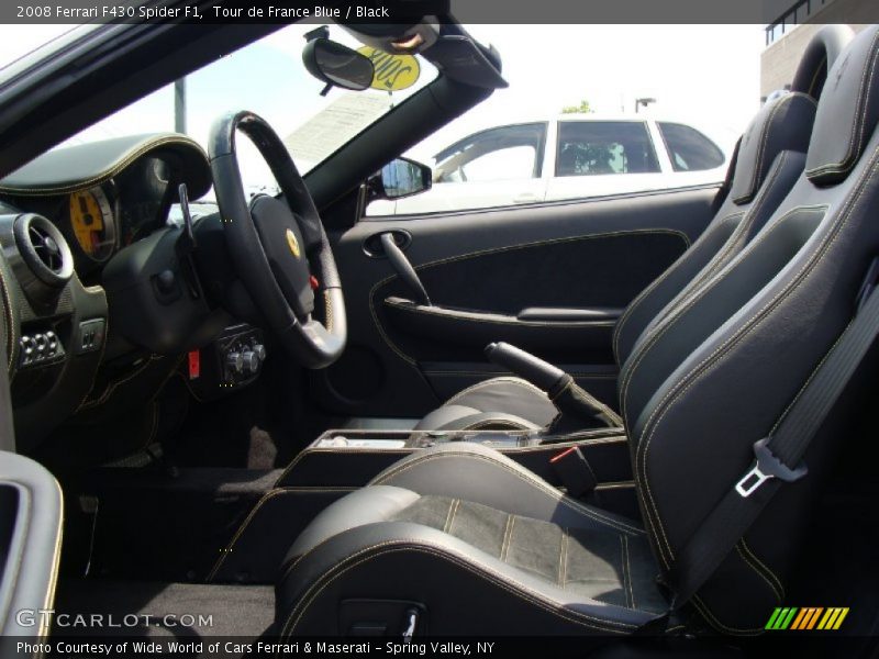  2008 F430 Spider F1 Black Interior