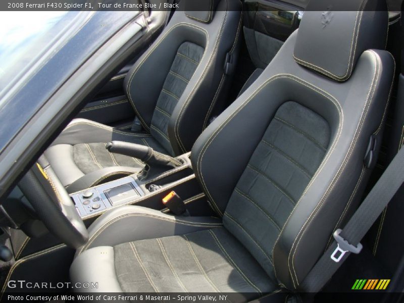 Front Seat of 2008 F430 Spider F1