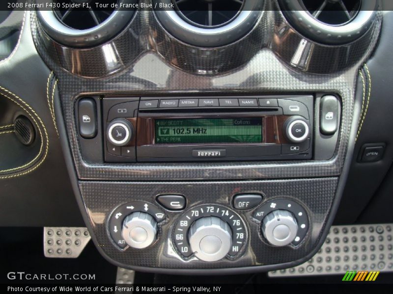 Audio System of 2008 F430 Spider F1