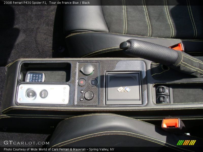 Controls of 2008 F430 Spider F1