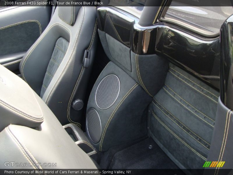  2008 F430 Spider F1 Black Interior