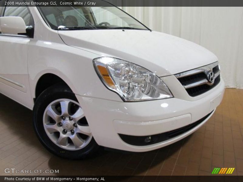 Cosmic White / Gray 2008 Hyundai Entourage GLS