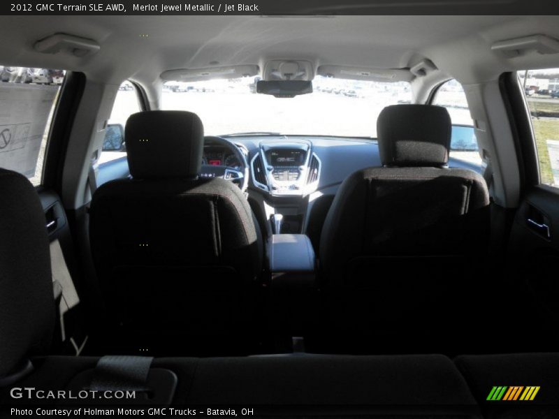 Merlot Jewel Metallic / Jet Black 2012 GMC Terrain SLE AWD
