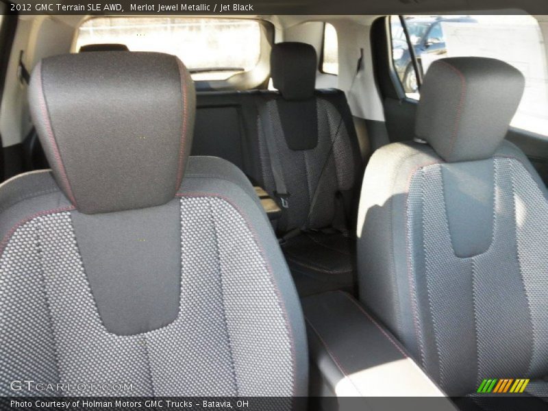Merlot Jewel Metallic / Jet Black 2012 GMC Terrain SLE AWD