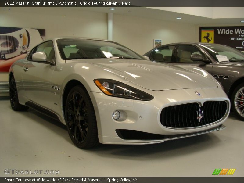 Grigio Touring (Silver) / Nero 2012 Maserati GranTurismo S Automatic