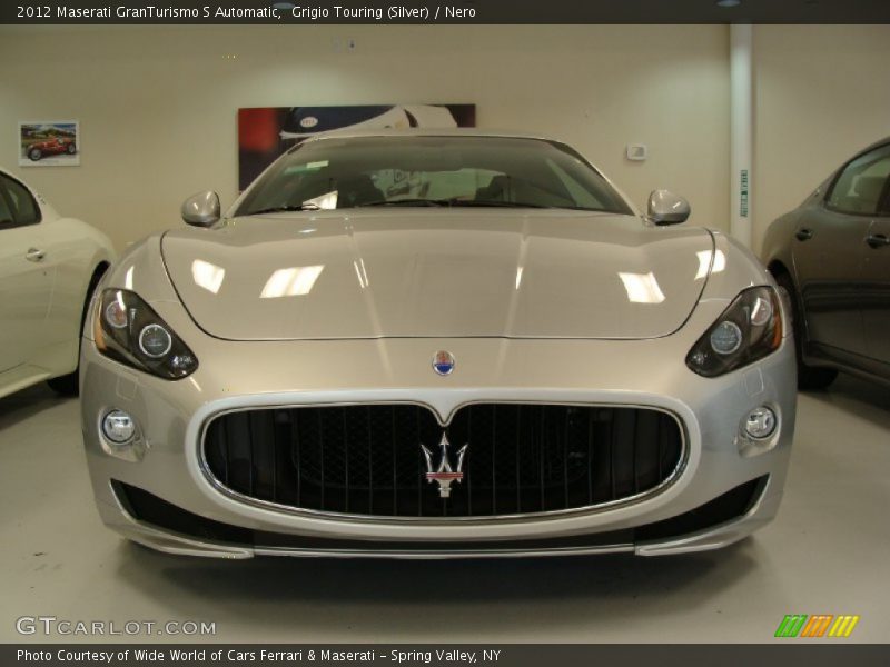 Grigio Touring (Silver) / Nero 2012 Maserati GranTurismo S Automatic