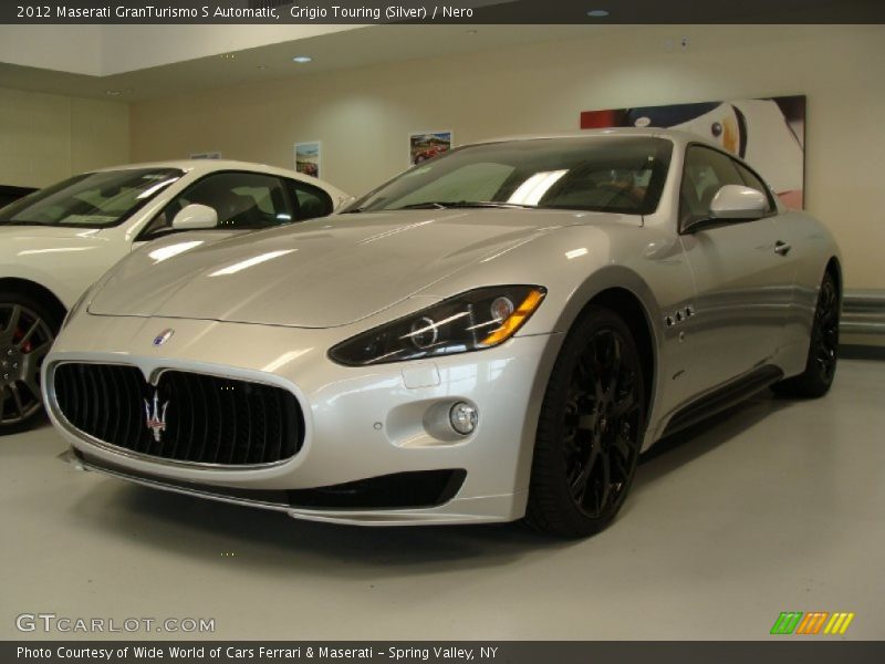 Grigio Touring (Silver) / Nero 2012 Maserati GranTurismo S Automatic