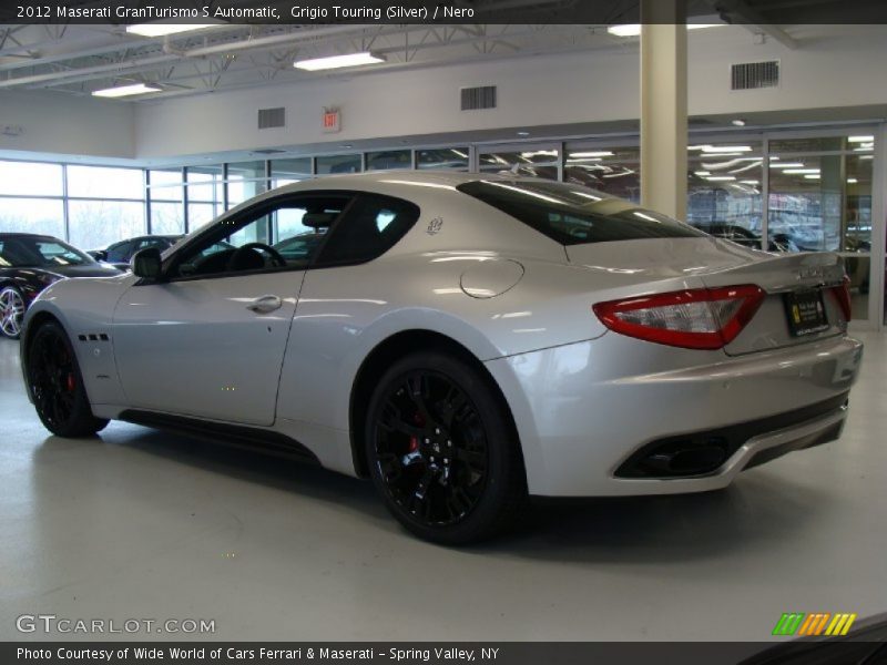 Grigio Touring (Silver) / Nero 2012 Maserati GranTurismo S Automatic