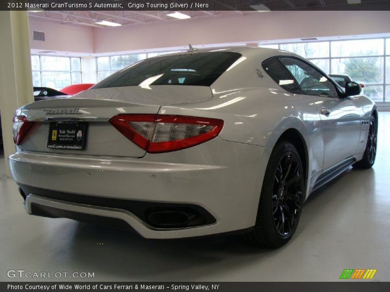 Grigio Touring (Silver) / Nero 2012 Maserati GranTurismo S Automatic