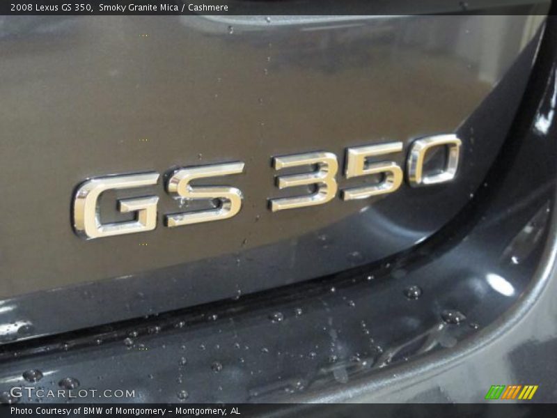 Smoky Granite Mica / Cashmere 2008 Lexus GS 350