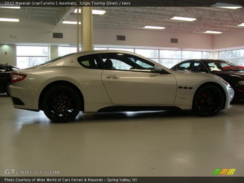 Grigio Touring (Silver) / Nero 2012 Maserati GranTurismo S Automatic