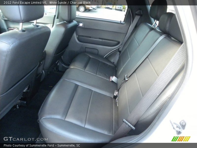 White Suede / Charcoal Black 2012 Ford Escape Limited V6