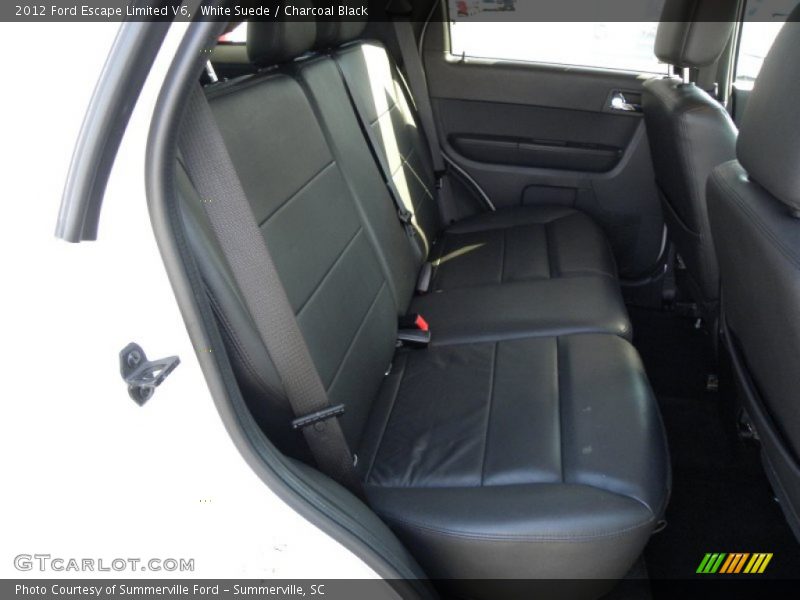 White Suede / Charcoal Black 2012 Ford Escape Limited V6